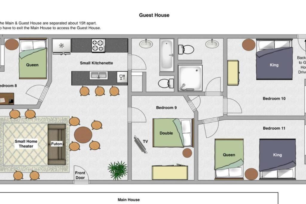 The River Haven - Sleeps 32 - On Guadalupe River Seguin Bagian luar foto